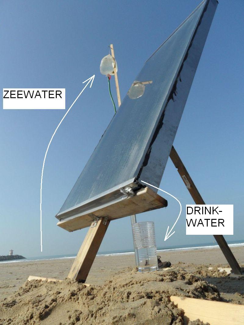 Seewater in, drinkablewater out